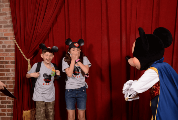 When Foster Kids Met With Mickey Mouse, He Gave Them a Huge Surprise That Made Them Cry