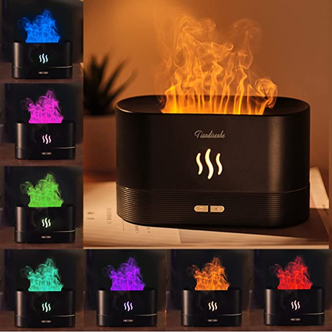 Air Diffuser Tiandirenhe Flame Essential Oil Diffuser review Aromatherapy Mini humidifier review Air Diffuser Review